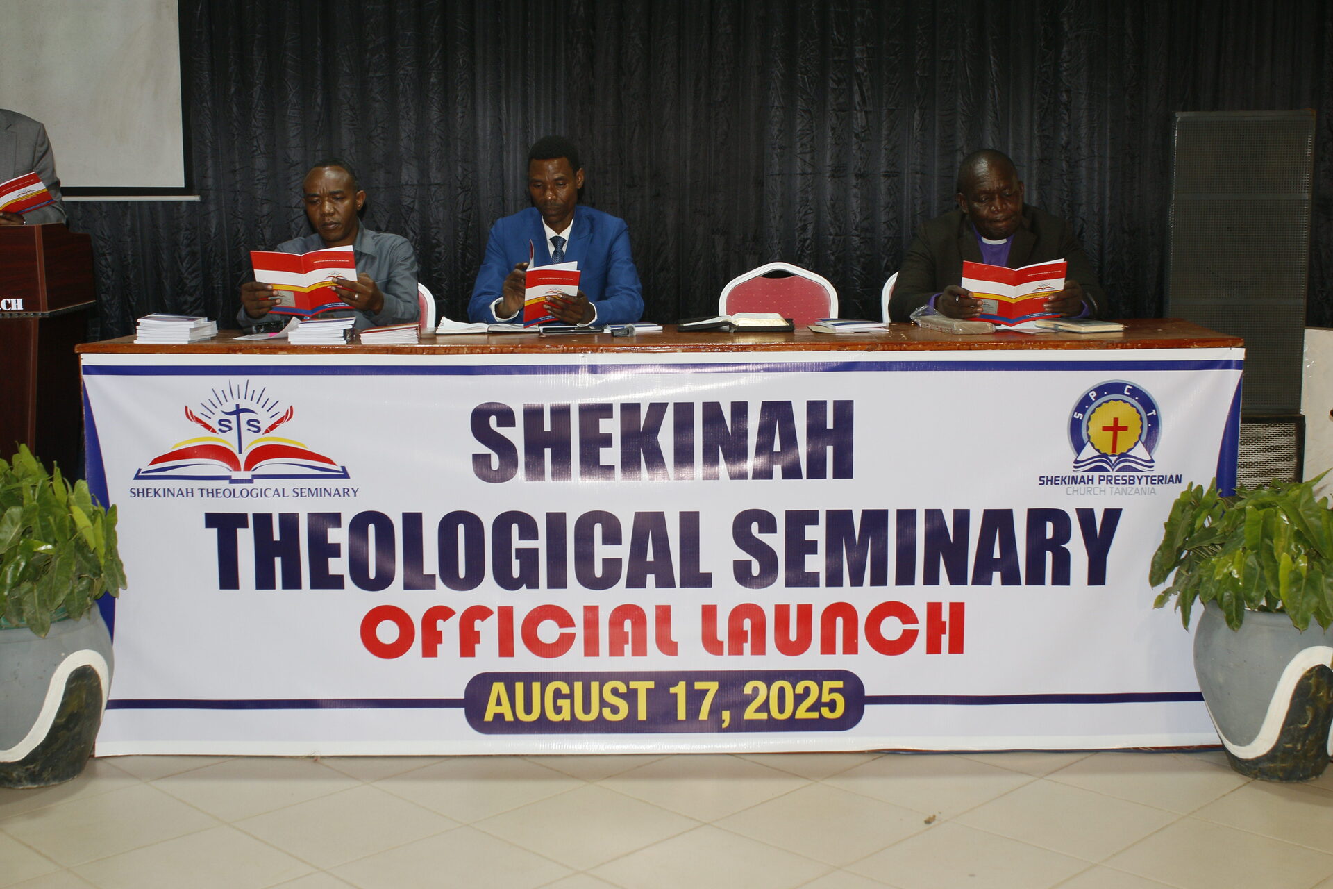 Shekinah Theological Seminary Official Launch — August 17, 2025